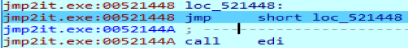 Debugging a shellcode with blobrunner - Debugging a shellcode with jmp2it: jmp2it is very similar to blobrunner. It will allocate the shellcode inside a space of memory, and start an...