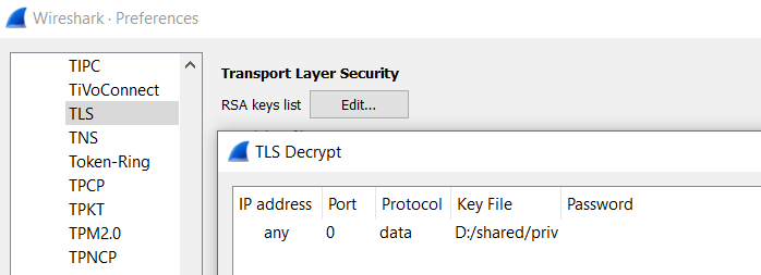 Relaying PEAP-MSCHAPv2 instead of cracking (wpa sycophant + hostapd-mana) - Debugging PEAP and EAP-TTLS TLS tunnels in Evil Twins attacks: Add a new entry and fill the form with this...
