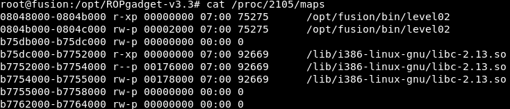 Using gdb-peda / GEF - Using /proc/ /maps: Here you can find exactly where is the libc loaded inside the process and where is going to be loaded for every children of the process