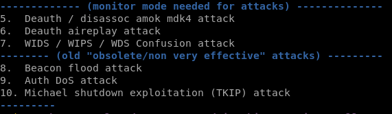 z activate Zero Chaos' WIDS exploit (authenticates clients from a WDS to foreign APs to make WIDS go nuts) - Airggedon: Airgeddon offers most of the attacks proposed in the previous comments