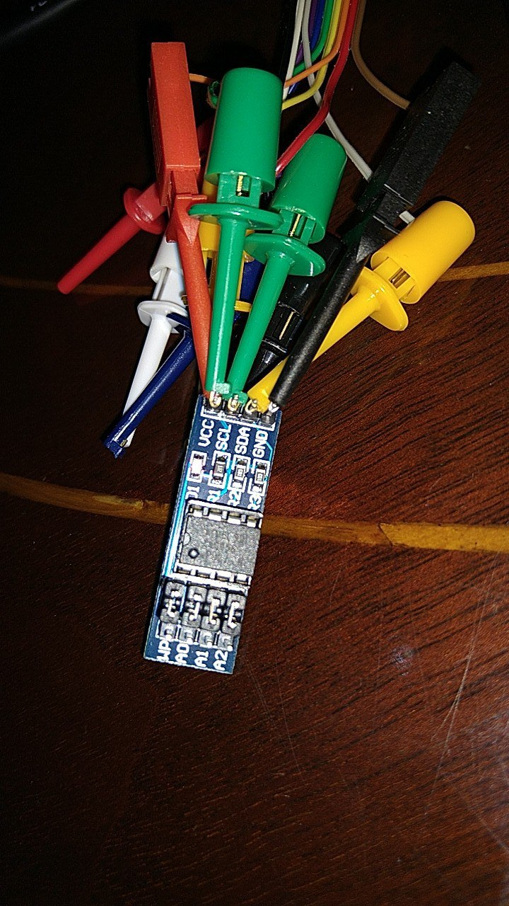 Use command - Press space: In this case I'm going to connect to an EPROM: ATMEL901 24C256 PU27