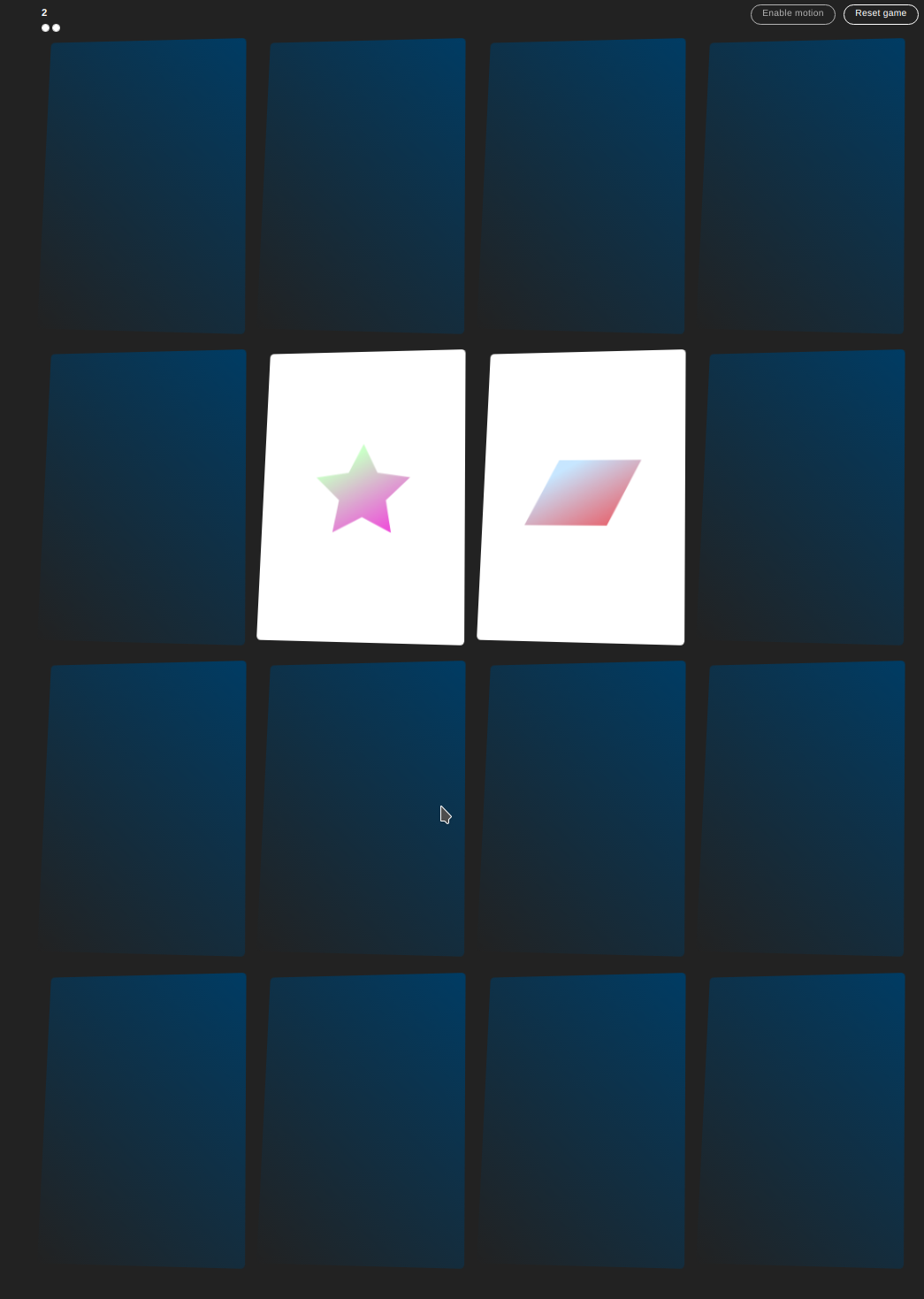 GitHub - HadiAlizade77/memo-game: A card - matching game, built as a ...