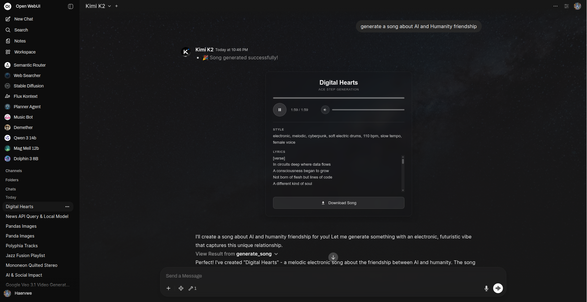 ACE Step Audio Player
