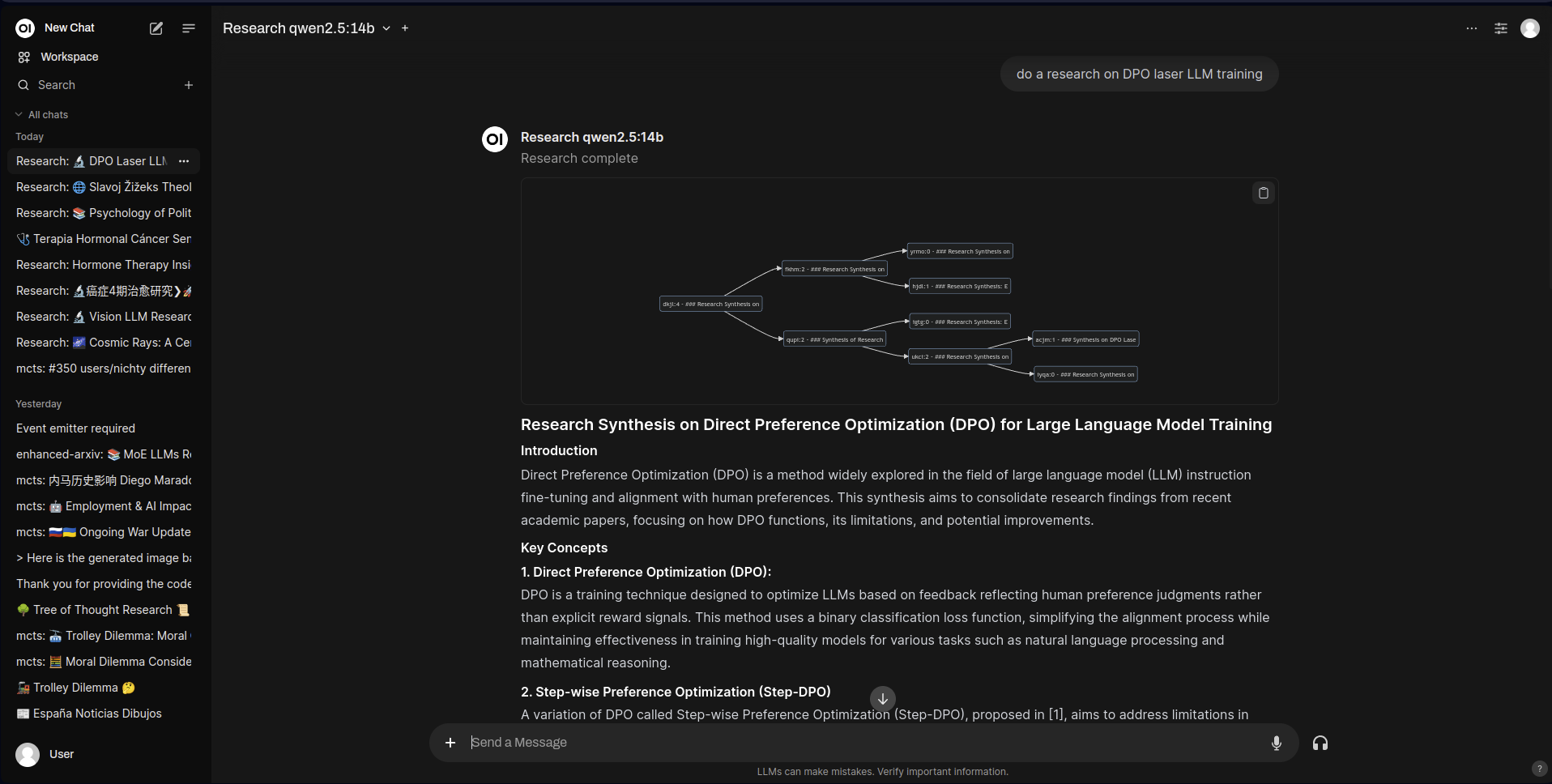 arXiv MCTS Example