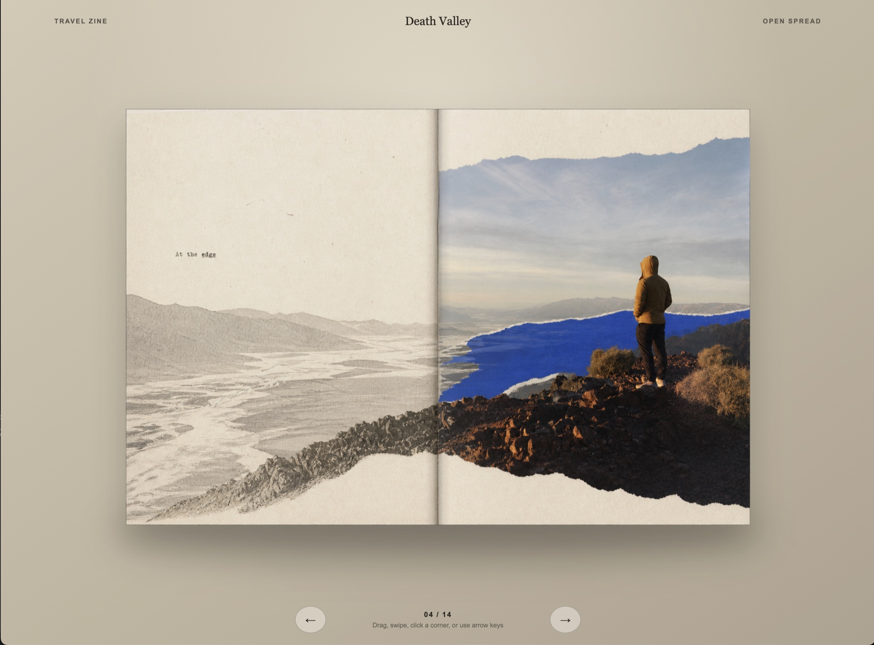 2D Book with a sample photo spread