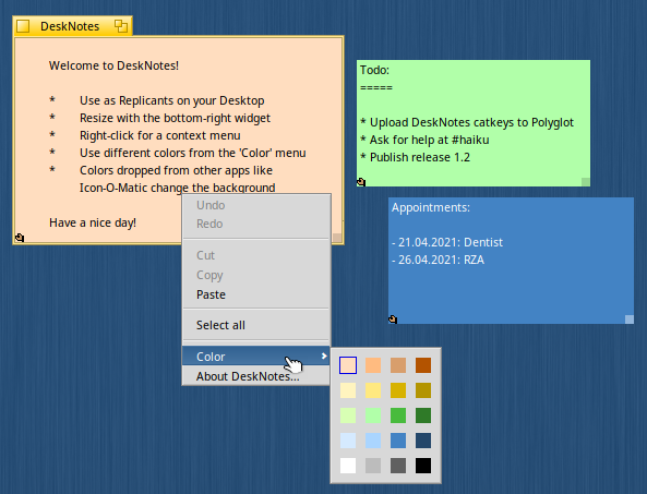 Image of DeskNotes