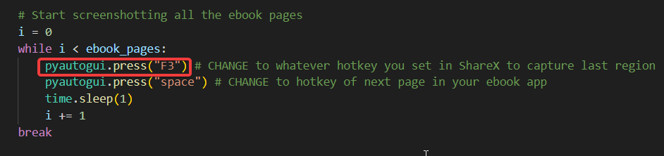 Change hotkey in the code