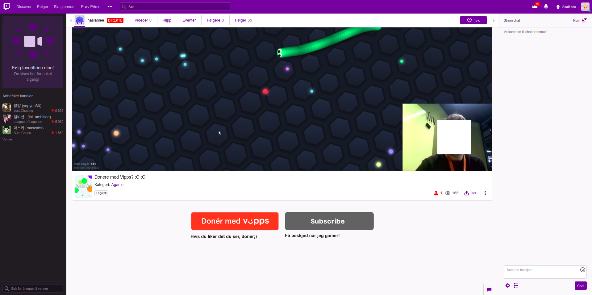 Twitch screenshot