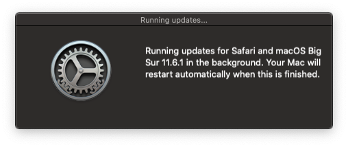 Running Updates