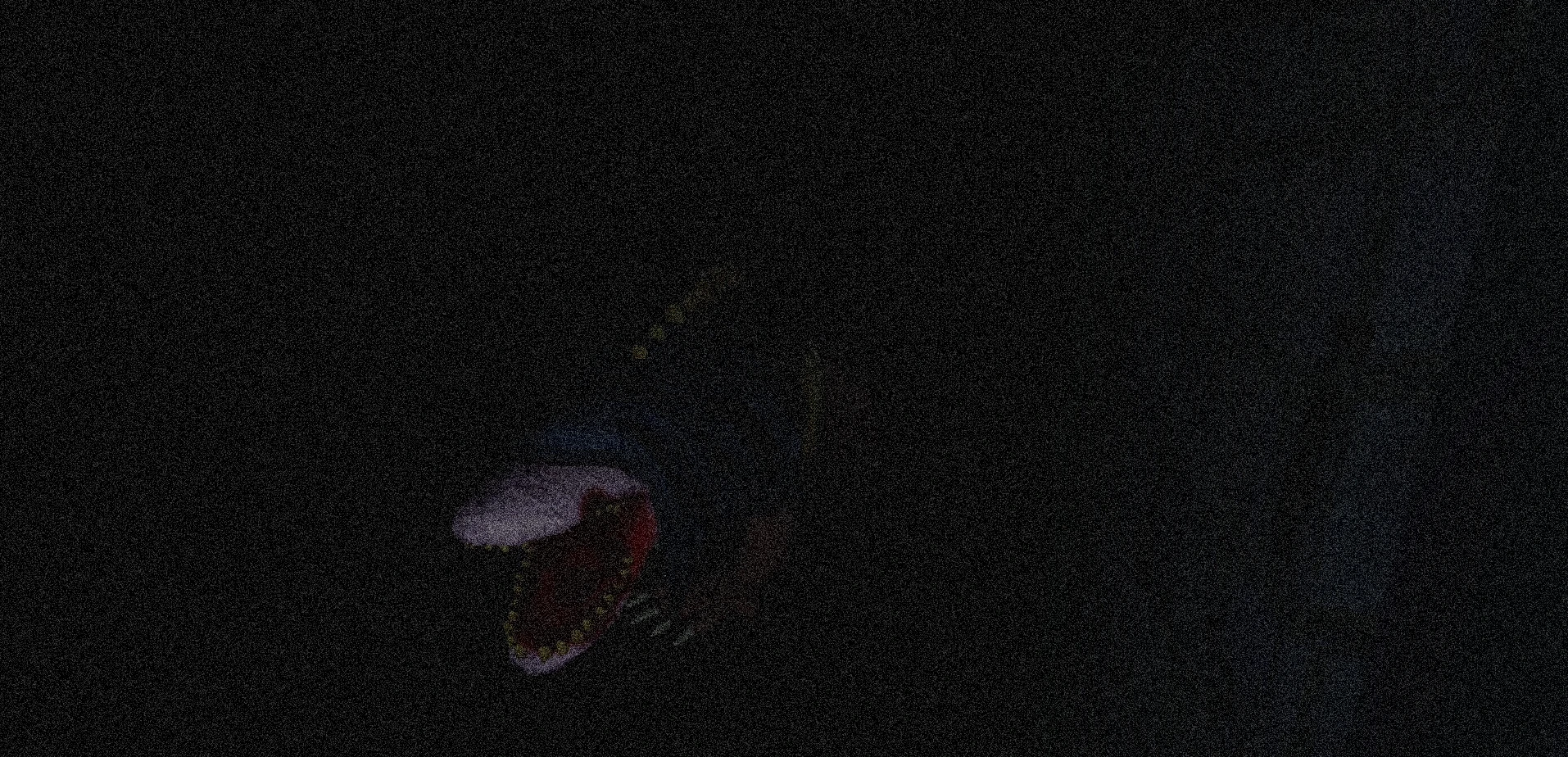 Dark and noisy image of SCP-682