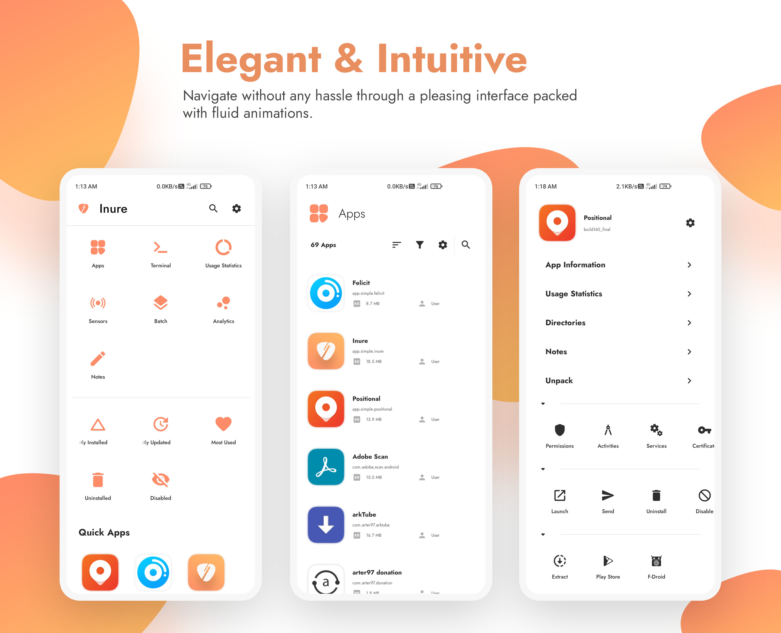 Screenshot 2 of Inure — opens full size