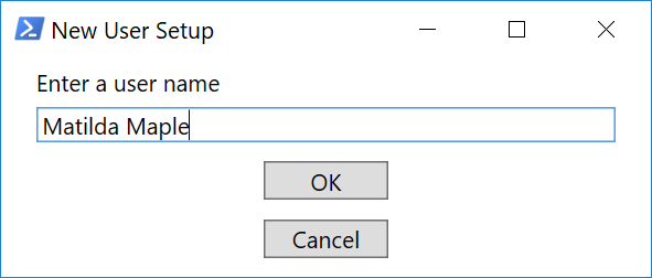 input box