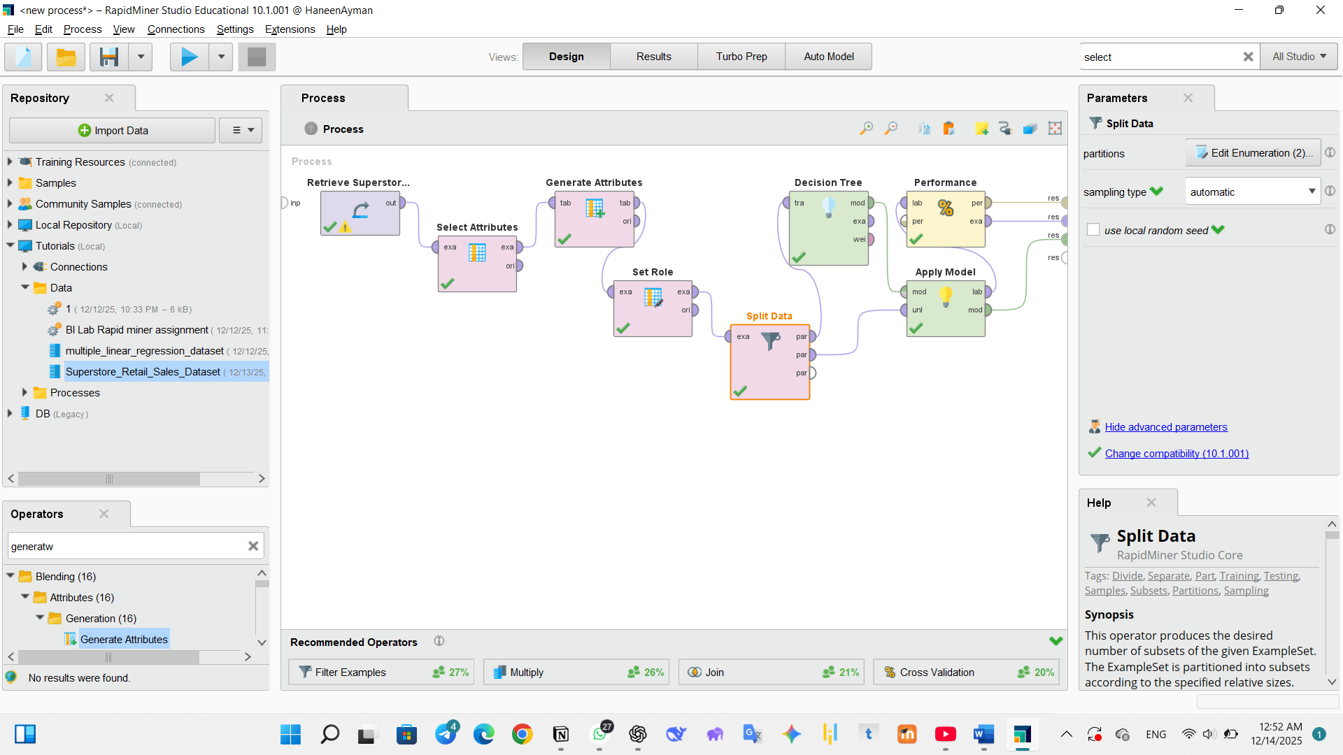 Classification Model Design