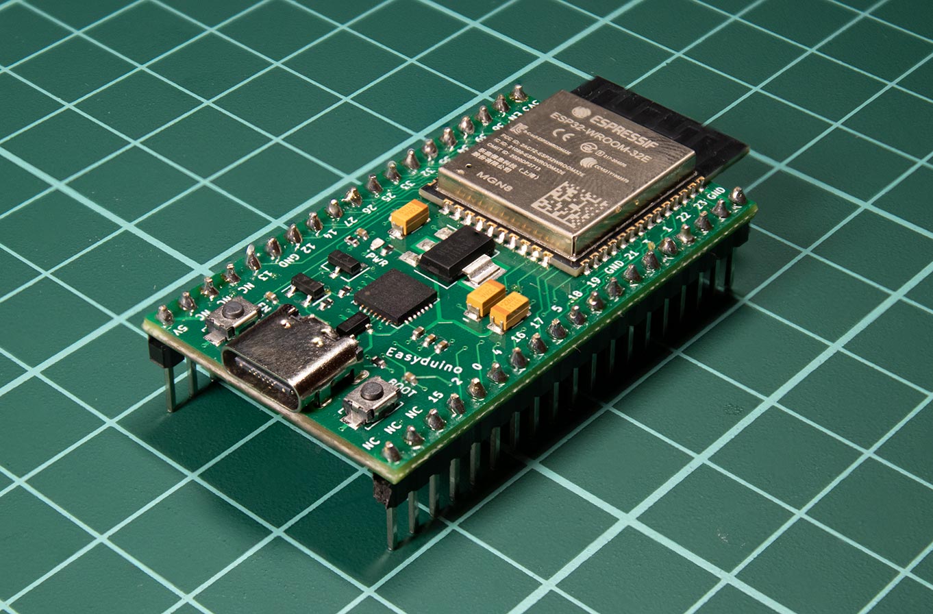 Easyduino ESP32, from the project README