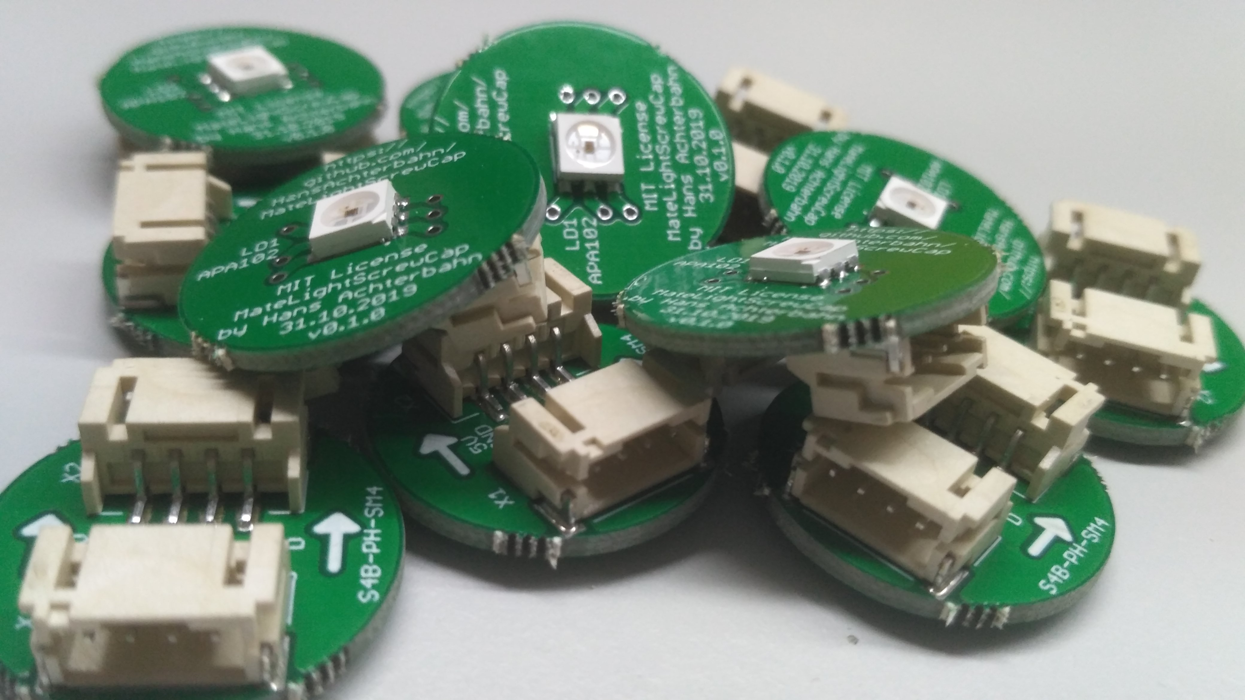 Manufactured PCBs