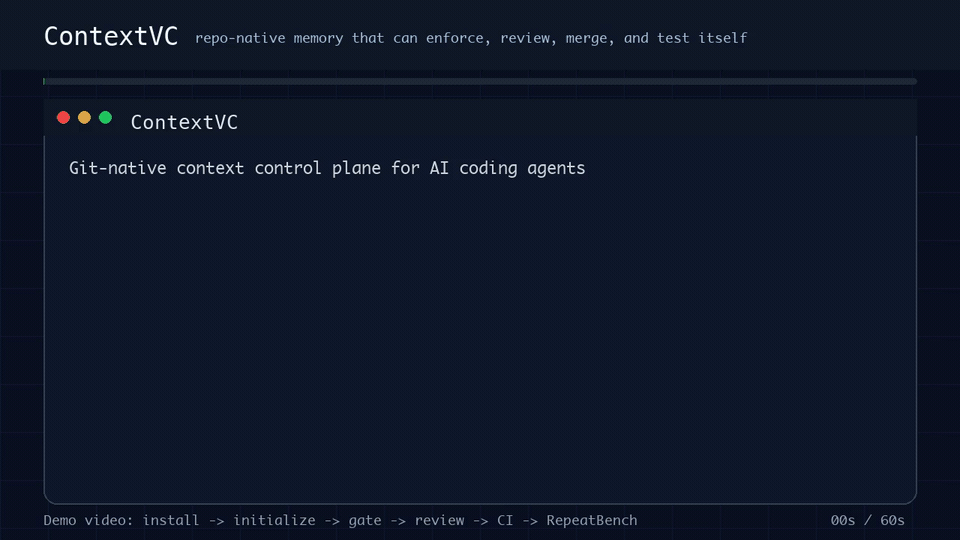 ContextVC 1-minute demo