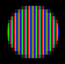 RGB subpixel structure explanation