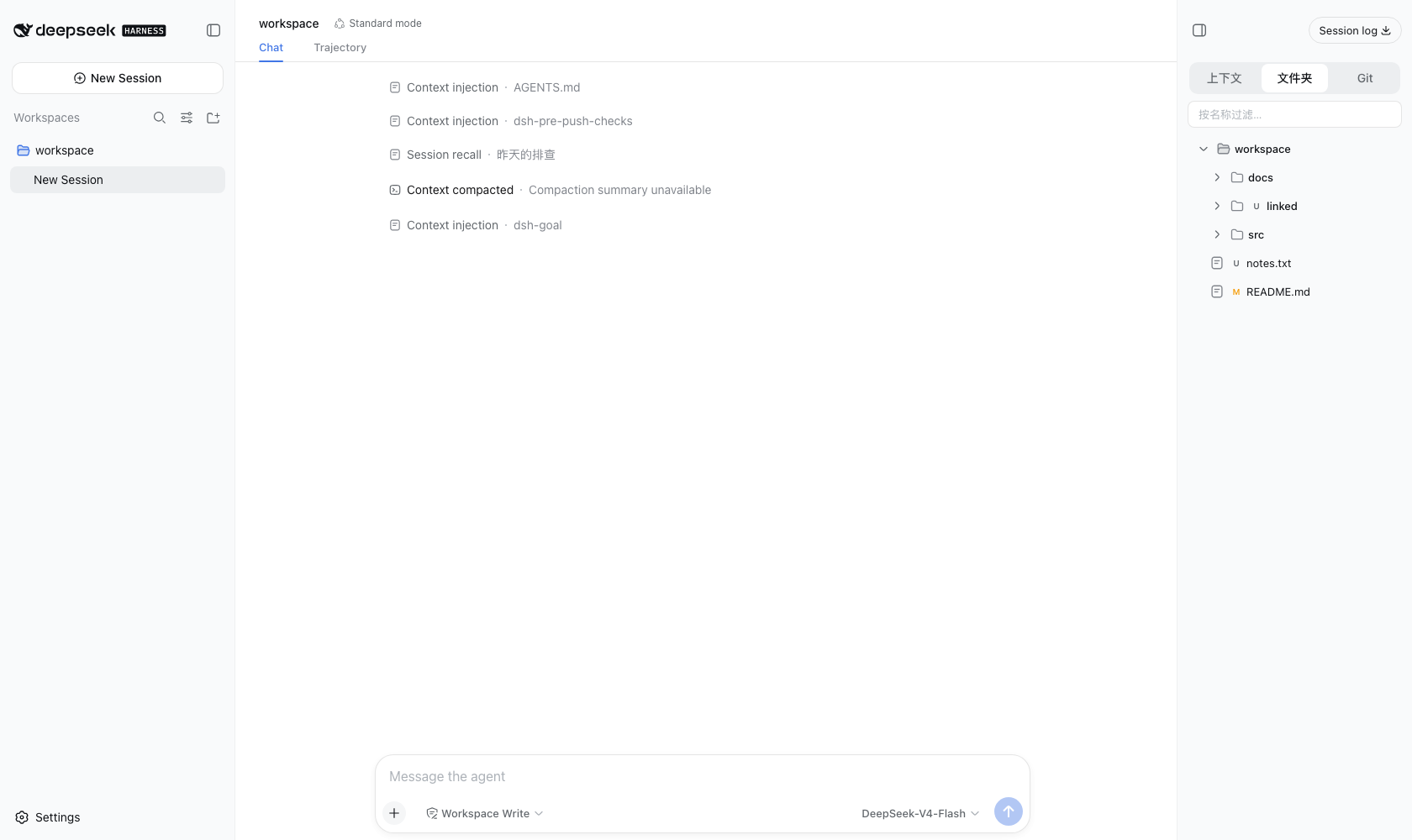 Files tab