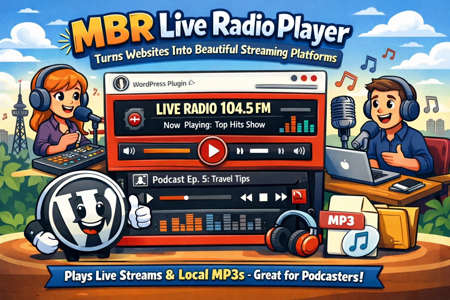 MBR Live Radio Player