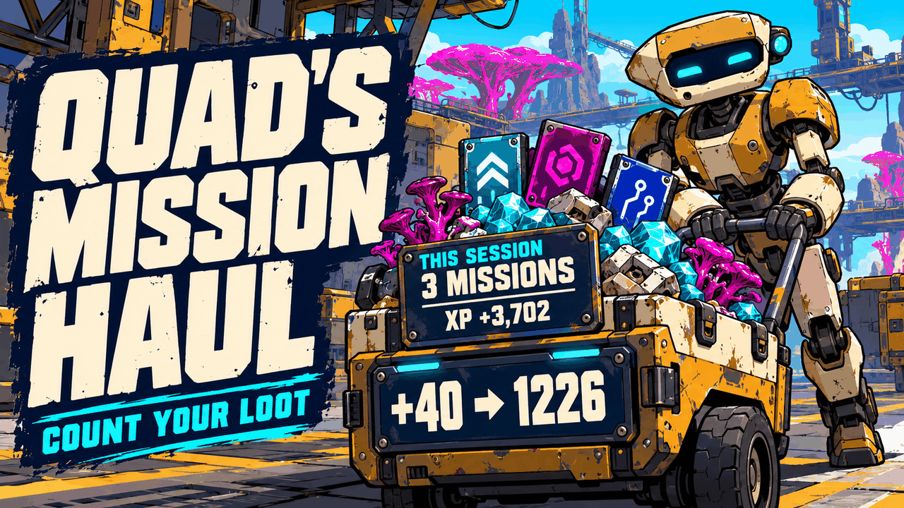 Quad's Mission Haul