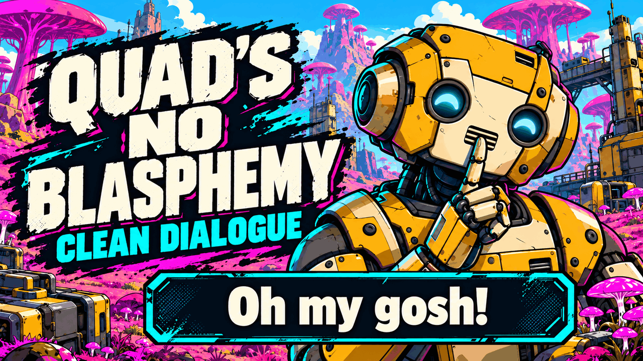 Quad's No Blasphemy