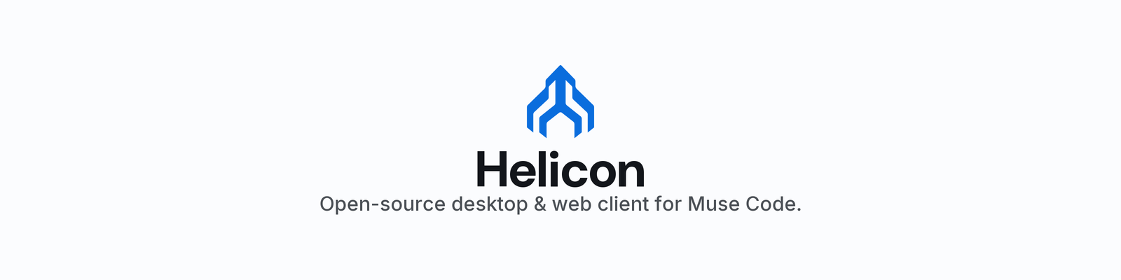 Helicon: open-source desktop & web client for Muse Code