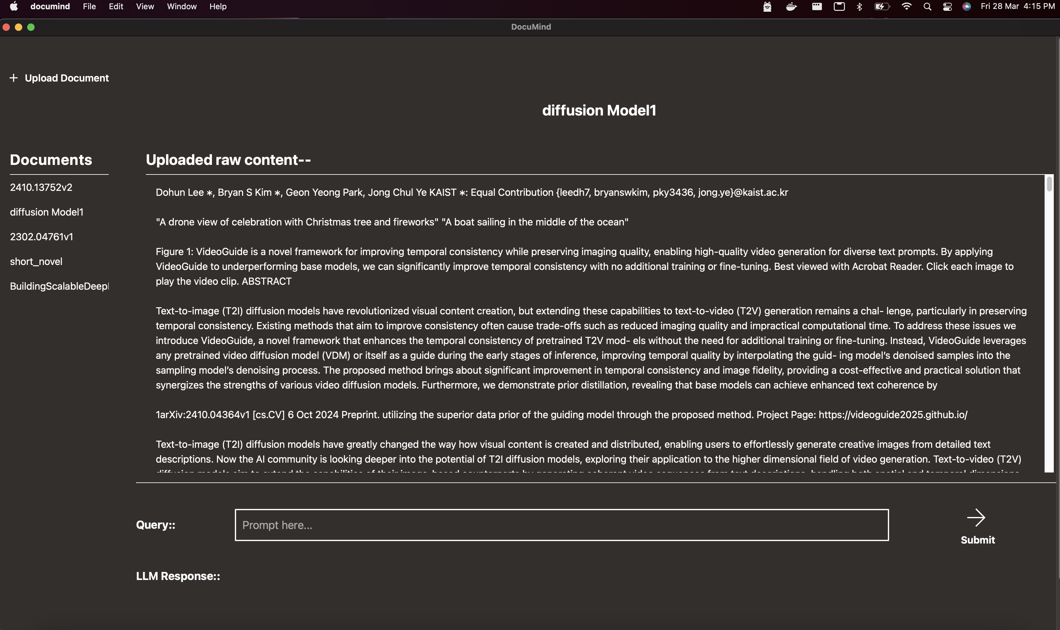 Demo Screenshot