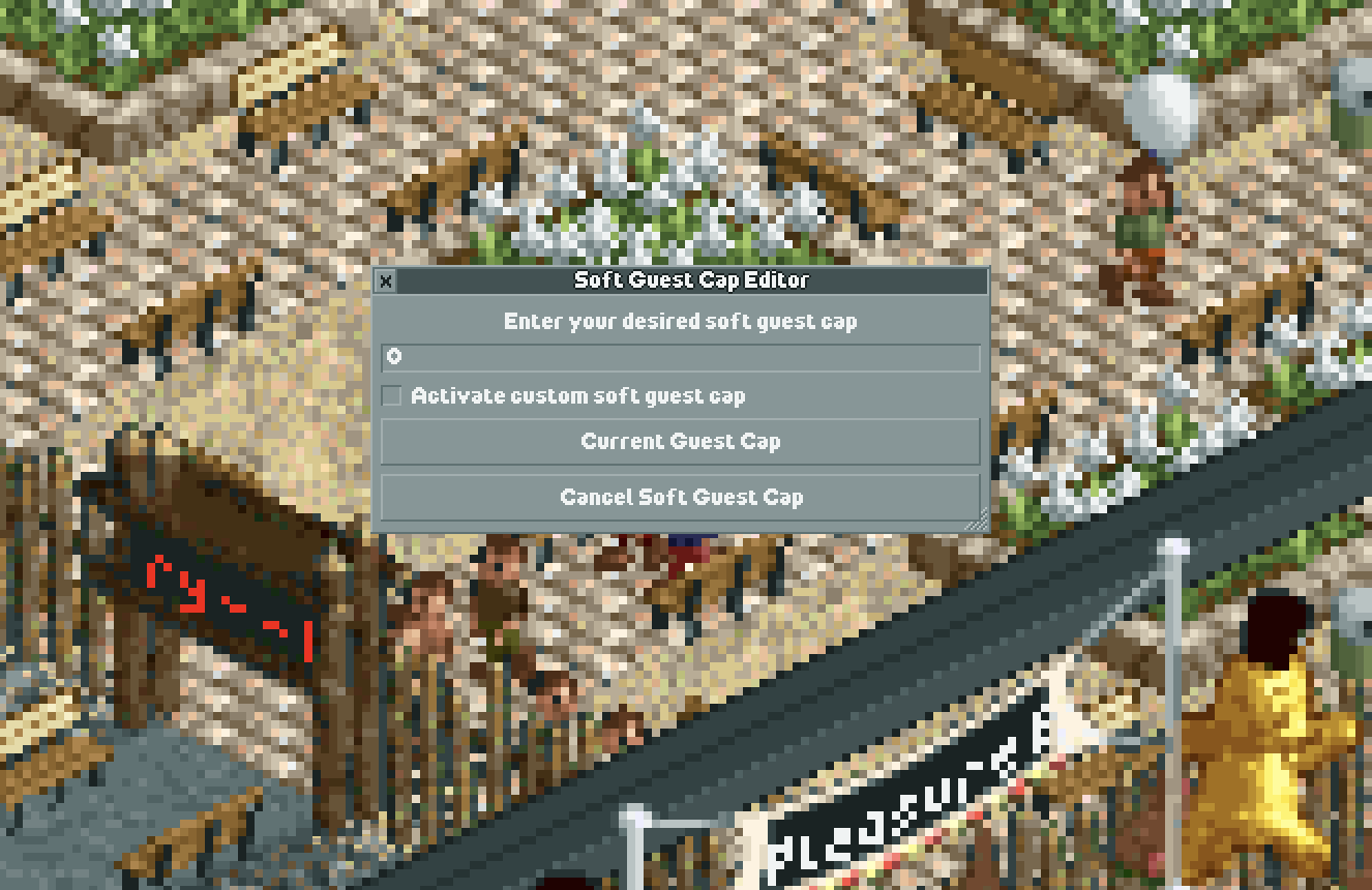 (OpenRCT2 Peep Remover)