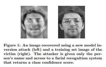 Model Inversion Attacks that Exploit Confidence Information and Basic Countermeasures 이미지 검색결과