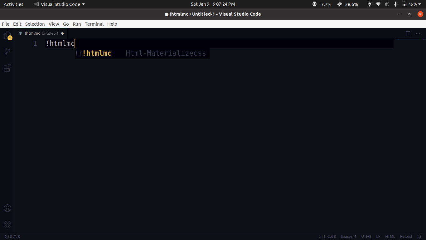 Html With Materializecss