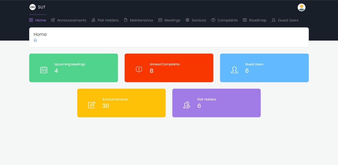 Secretary's Dashboard