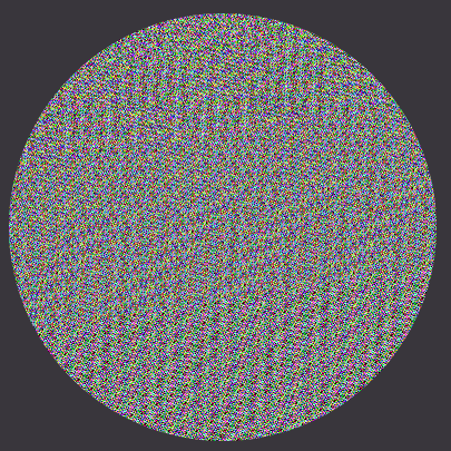 A rainbow noise shader.