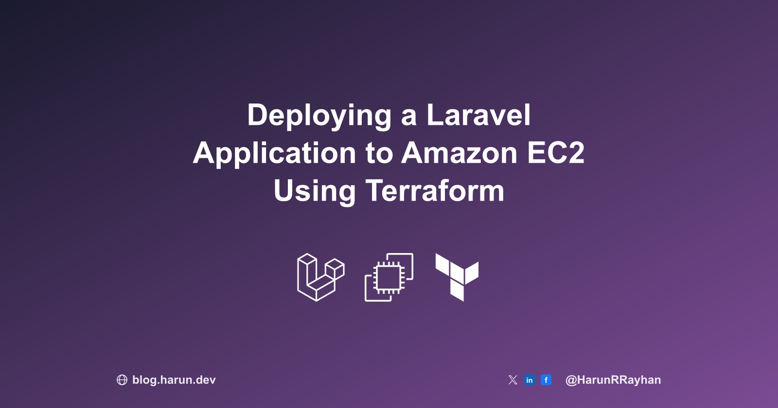 Deploying a Laravel Application to Amazon EC2 Using Terraform