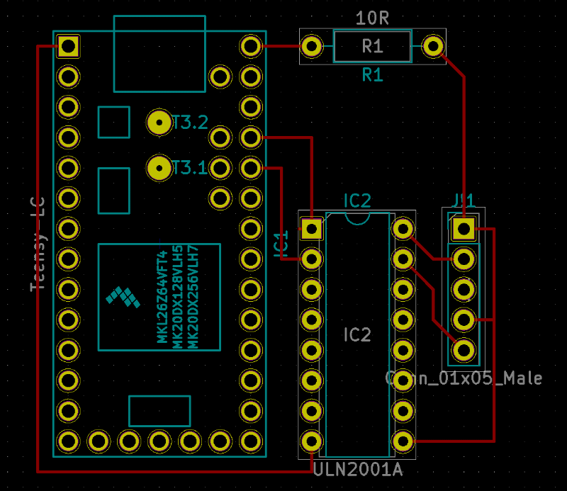 buzzer electronic schema