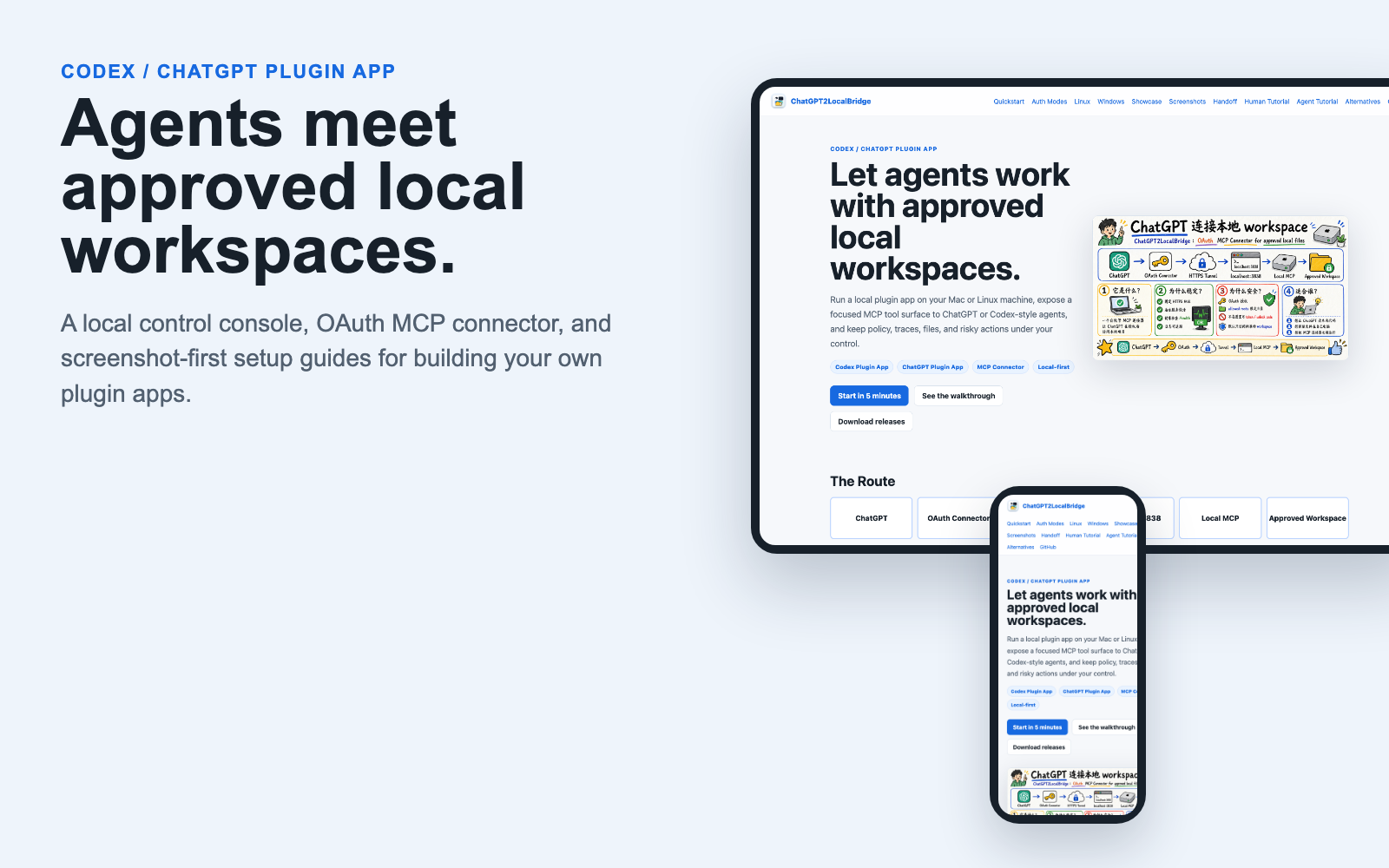 ChatGPT2LocalBridge responsive preview