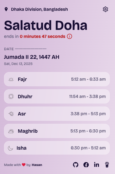 Main Dashboard