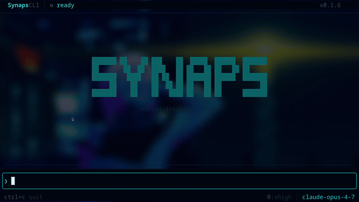 SynapsCLI Demo