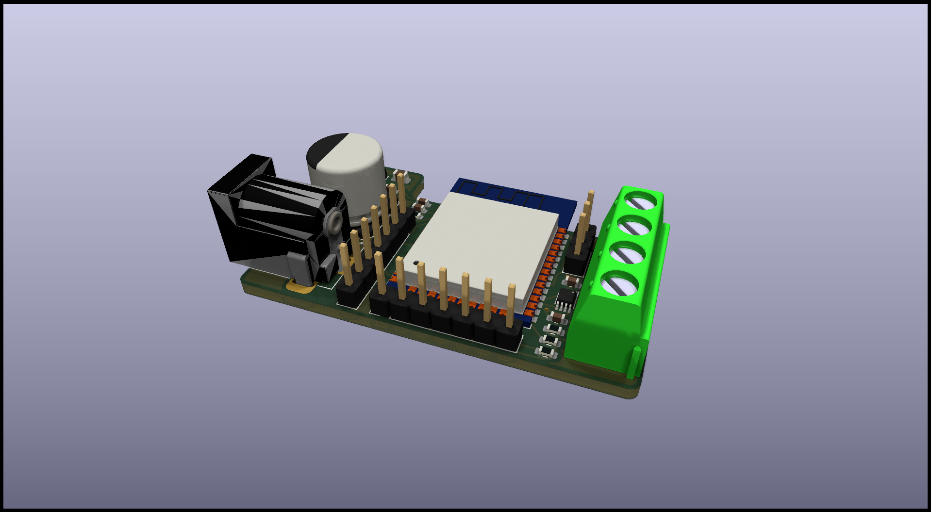 WLED All in one ESP32 Controller, from the project README