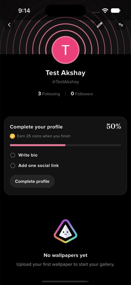 Your profile