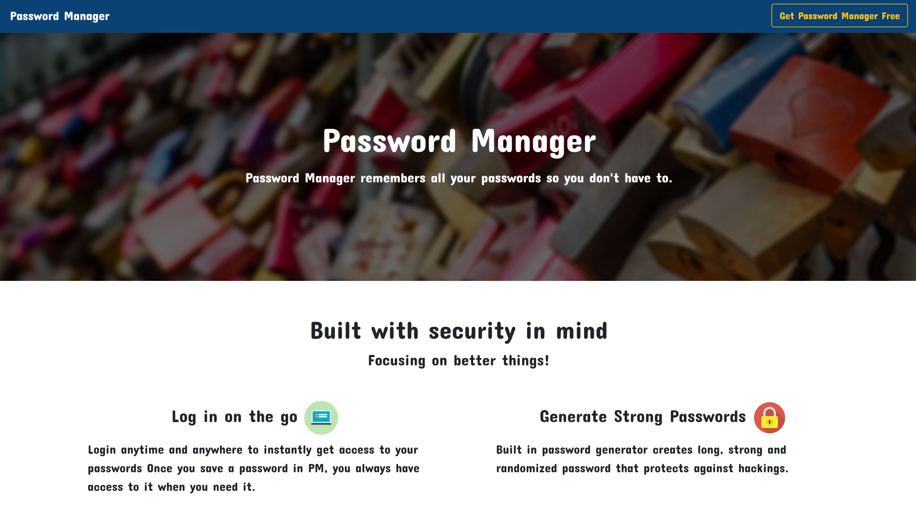 passwordmanager-screenshot