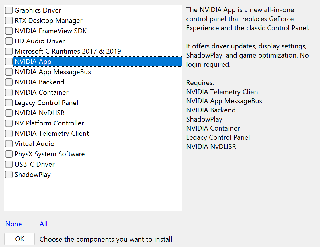 Minimall install feature showcase