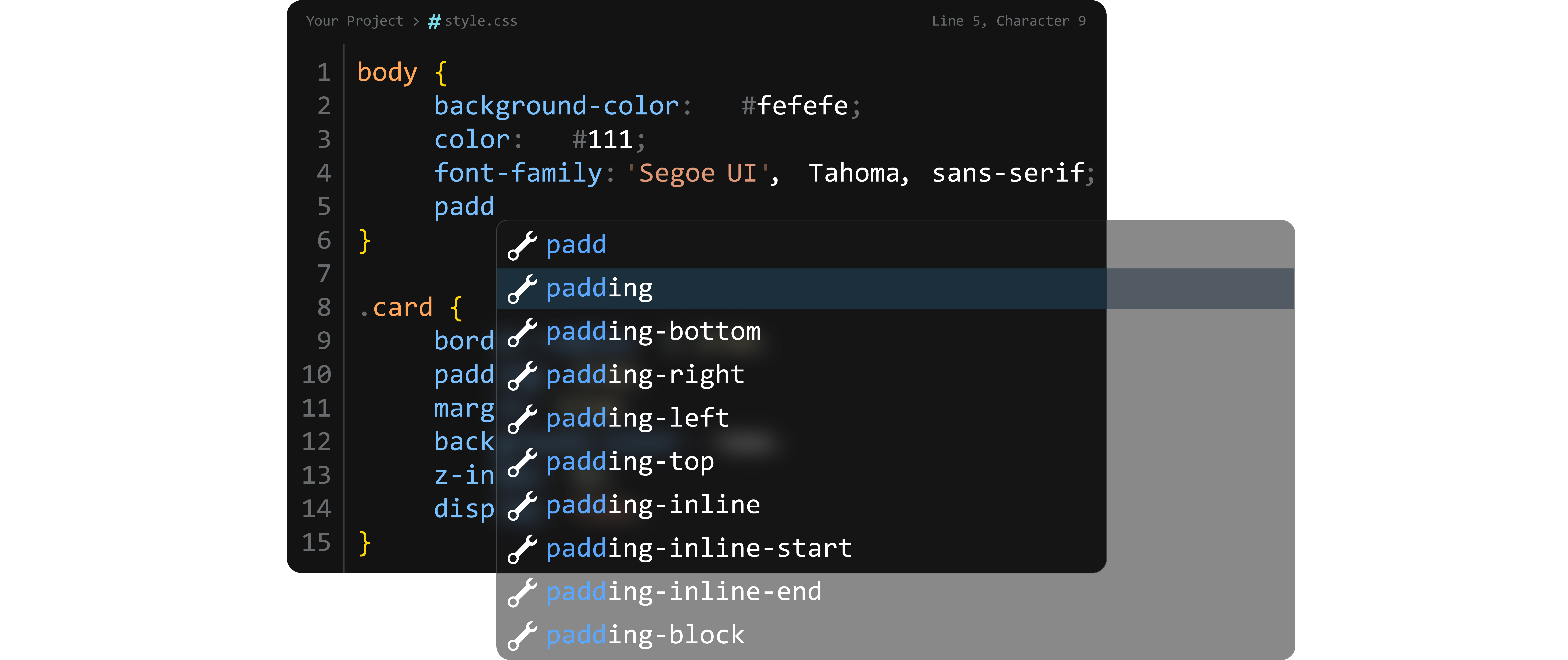Translucent Widgets