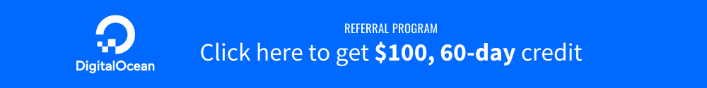 Digitalocean referral link