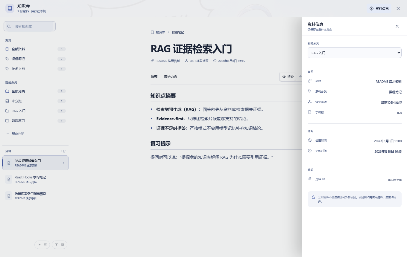 资料信息与个人分类