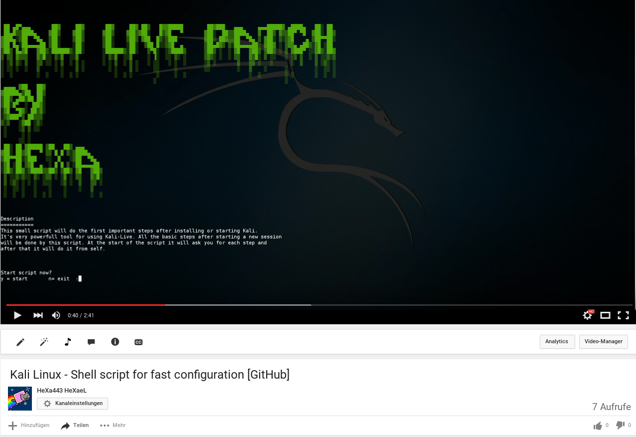 Kali Scripts Github: Kali Linux Update Script – CSDH