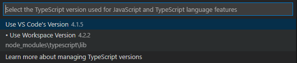 select_typescript_version