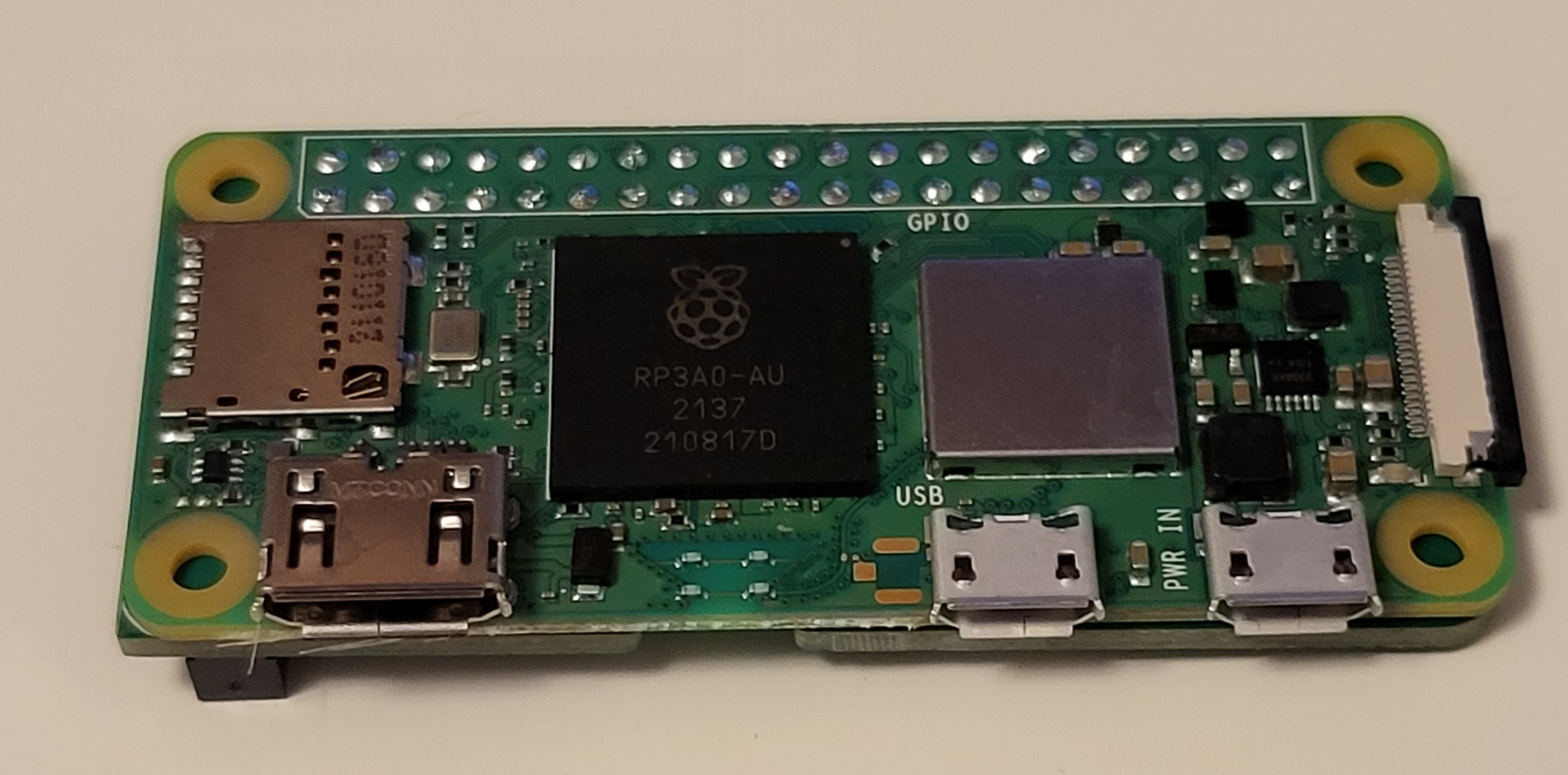 Mounted with RPi Zero 2W