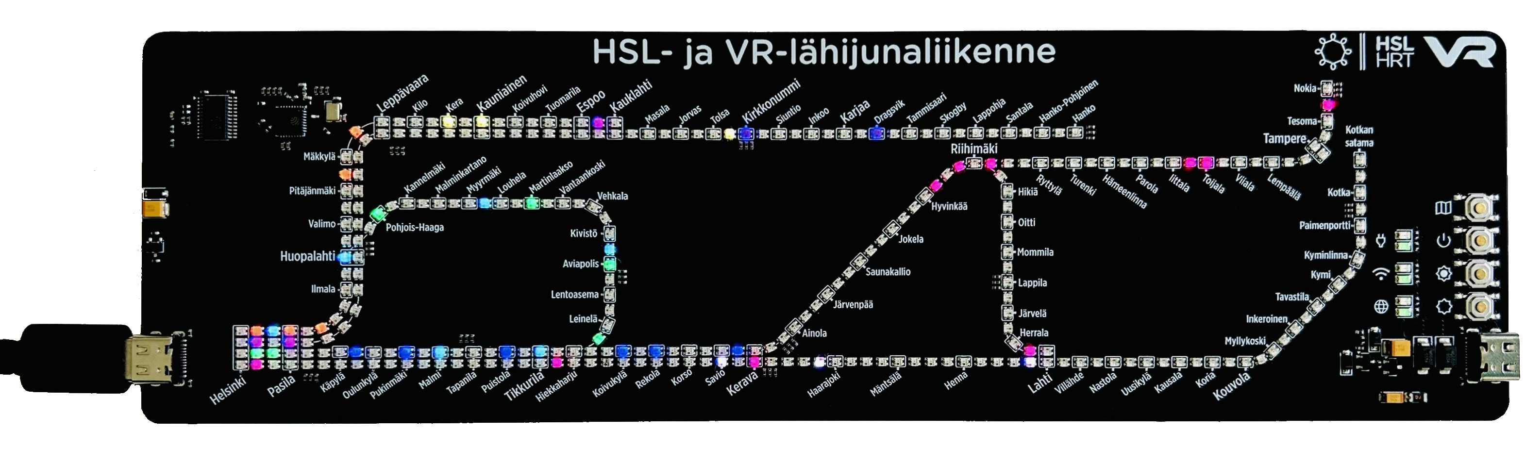 Helsinki live train map, from the project README