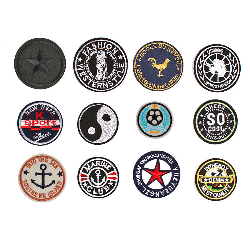 star embroidery cloth sticker clothing accessories badge Iron on patches sticker