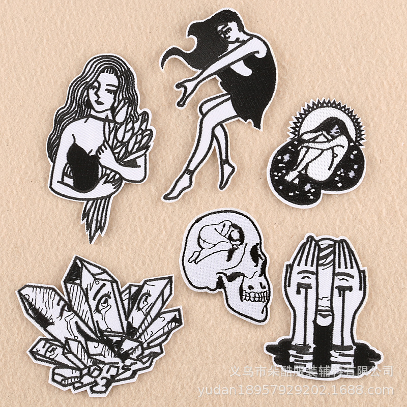 DIY Stickers iron on patches, handbook DIY patch sticker 156